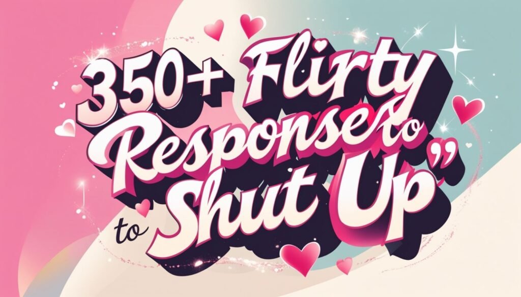 350+ Flirty Responses To Shut Up