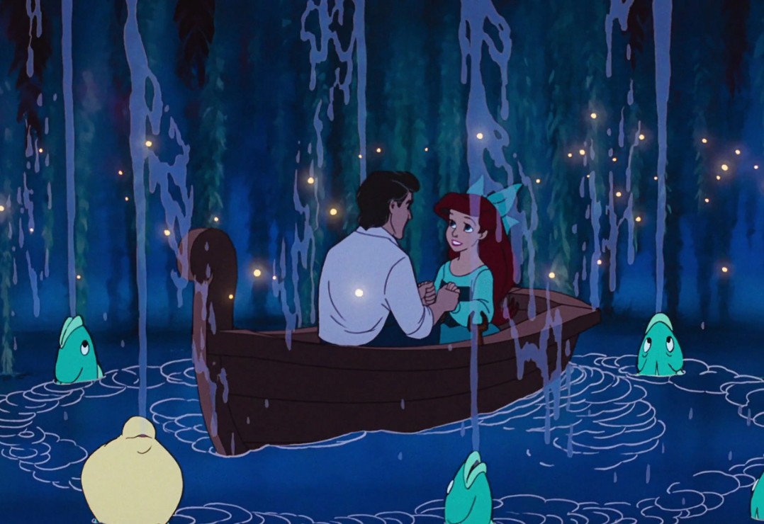 Ariel Kiss the Girl Scene
